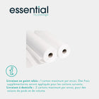 12 rolls Smooth white examination sheets - 150 sizes - 50 x 35 cm