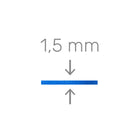 My Glass Faser - Blue fiberglass - 1.5mm / 2mm