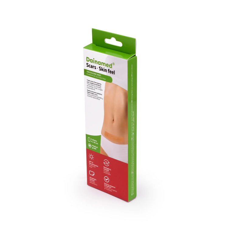 5 Feuilles de silicone fine - Épaisseur 0,4 mm - Plusieurs Dimensions - Fresco Fresco Podologia  4x30-cm