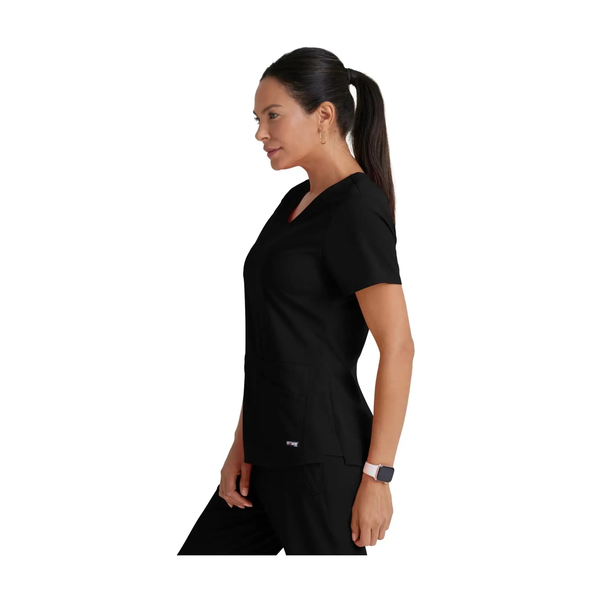 Aura - Tunique col V - Femme - Grey’s Anatomy Stretch Grey’s Anatomy 