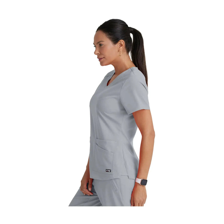 Aura - Tunique col V - Femme - Grey’s Anatomy Stretch Grey’s Anatomy 