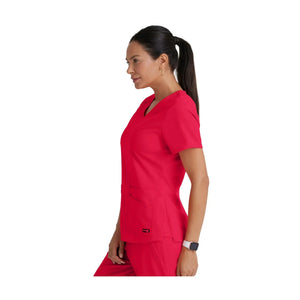 Aura - Tunique col V - Femme - Grey’s Anatomy Stretch Grey’s Anatomy 