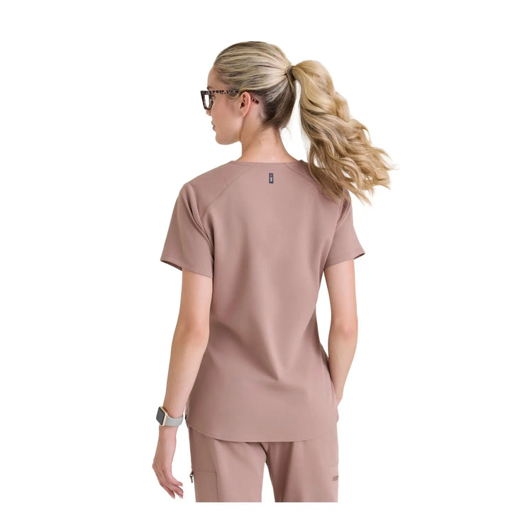 Aura - Tunique col V - Femme - Grey’s Anatomy Stretch Grey’s Anatomy 