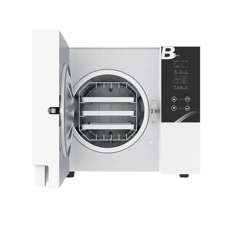 Autoclave Blanc 8 Litres Classe B avec USB et imprimante intégrée Icanclave Autoclaves 
