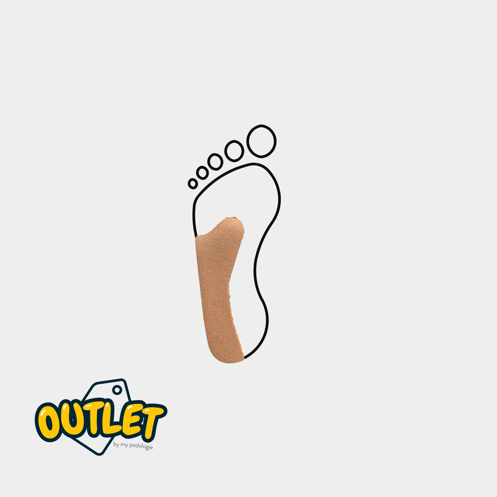 Pronator Band - Cork Latex - size 5/7 // End of series My Podologie 