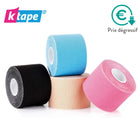 Elastic adhesive tape - 5cm x 5m - 5 colors - K-Tape