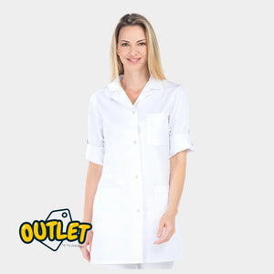 Blouse femme - Taille L - My Blouse // Fin de série My Podologie  Chloé - sergé blanc