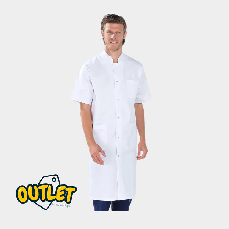 Blouse homme - Taille M - My Blouse // Fin de série My Podologie  Xavier - blanche