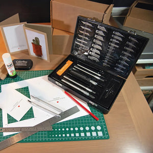 Coffret de scalpels - 51 pièces - Silverline Silverline 