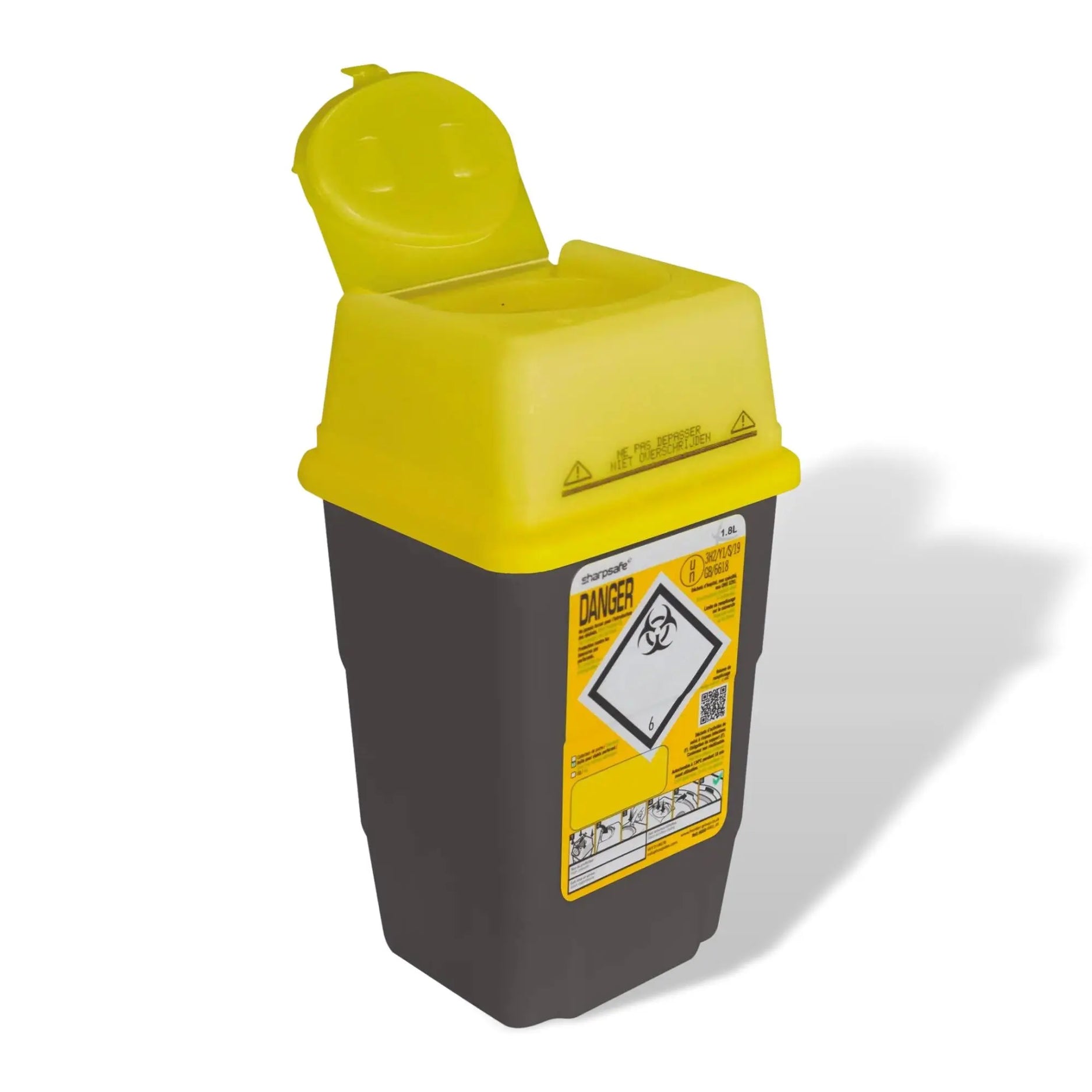 Collecteur de Dechets Sharpsafe - Hospidex - My Podologie