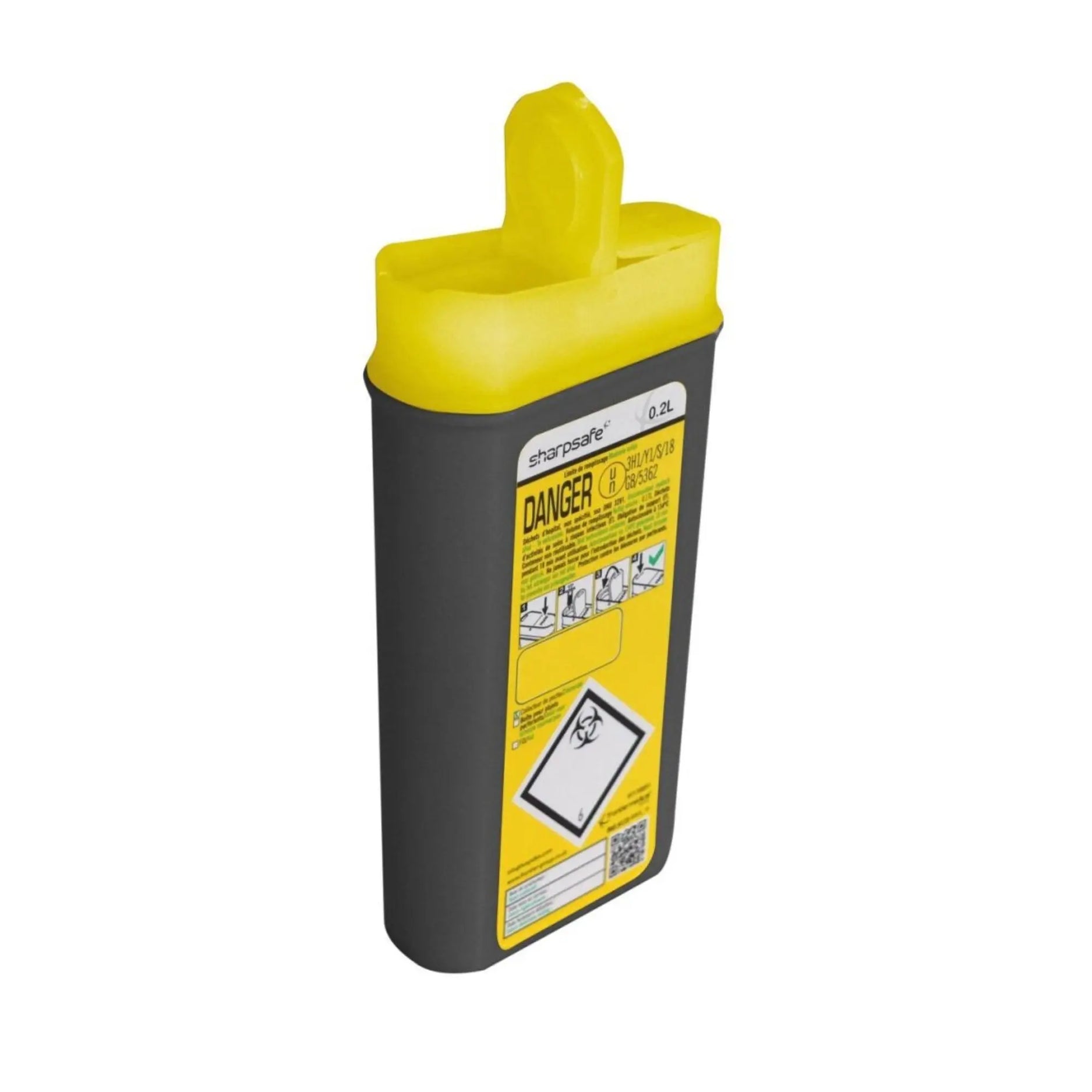 Collecteur de Dechets Sharpsafe - Hospidex Hospidex 