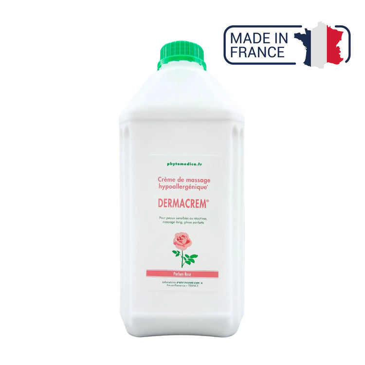 Dermacrem® - Crème de massage neutre hypoallergénique - Parfum Rose - Phytomedica Laboratoires Phytomedica 