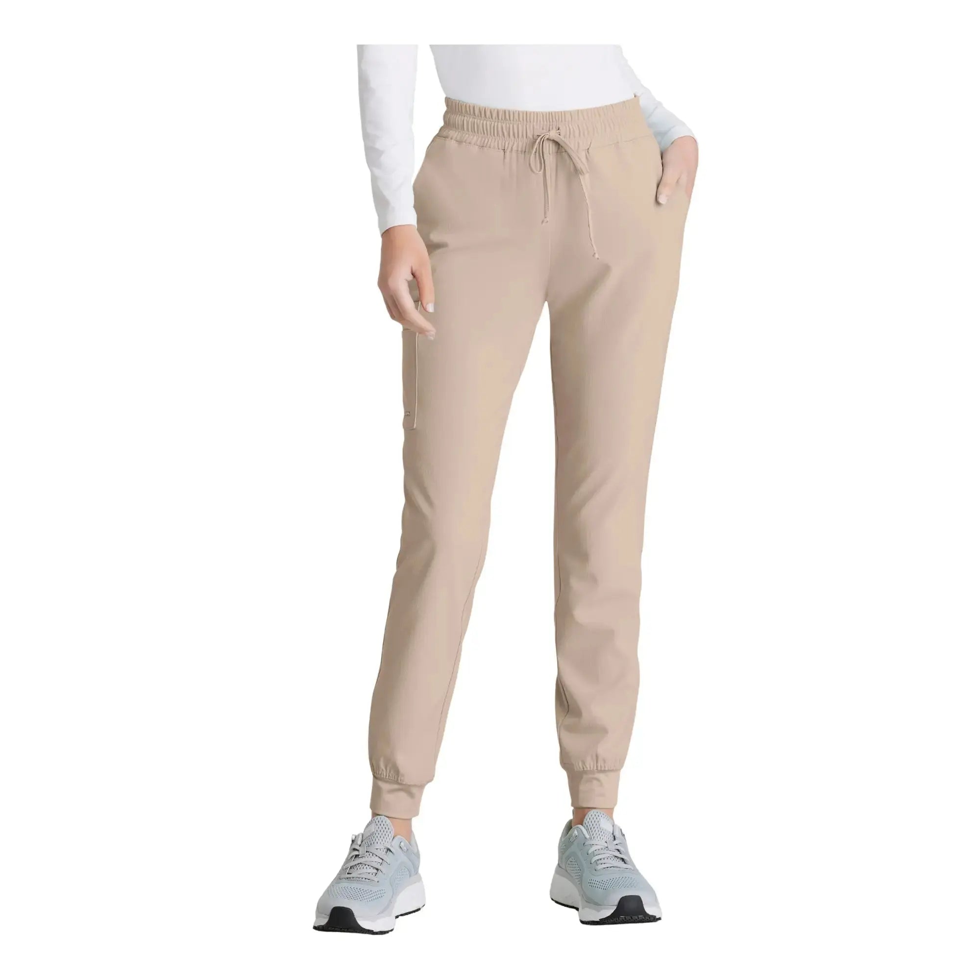 Elym - Drawstring Joggers - Women - Skechers SKECHERS  Sand / XL