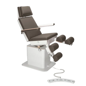 Fauteuil de pédicurie - MOON - Relevage électrique - Filaire - Ruck My Podologie  Expresso-5-moteurs-Blanc