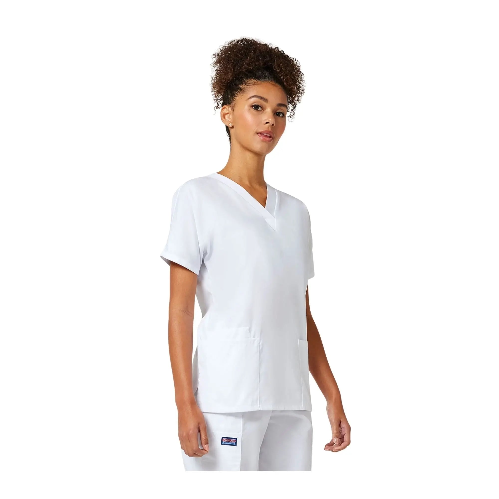 Guéthary - Tunique médicale - Col V - Manches courtes - Femme - Cherokee Cherokee Authentic Workwear 