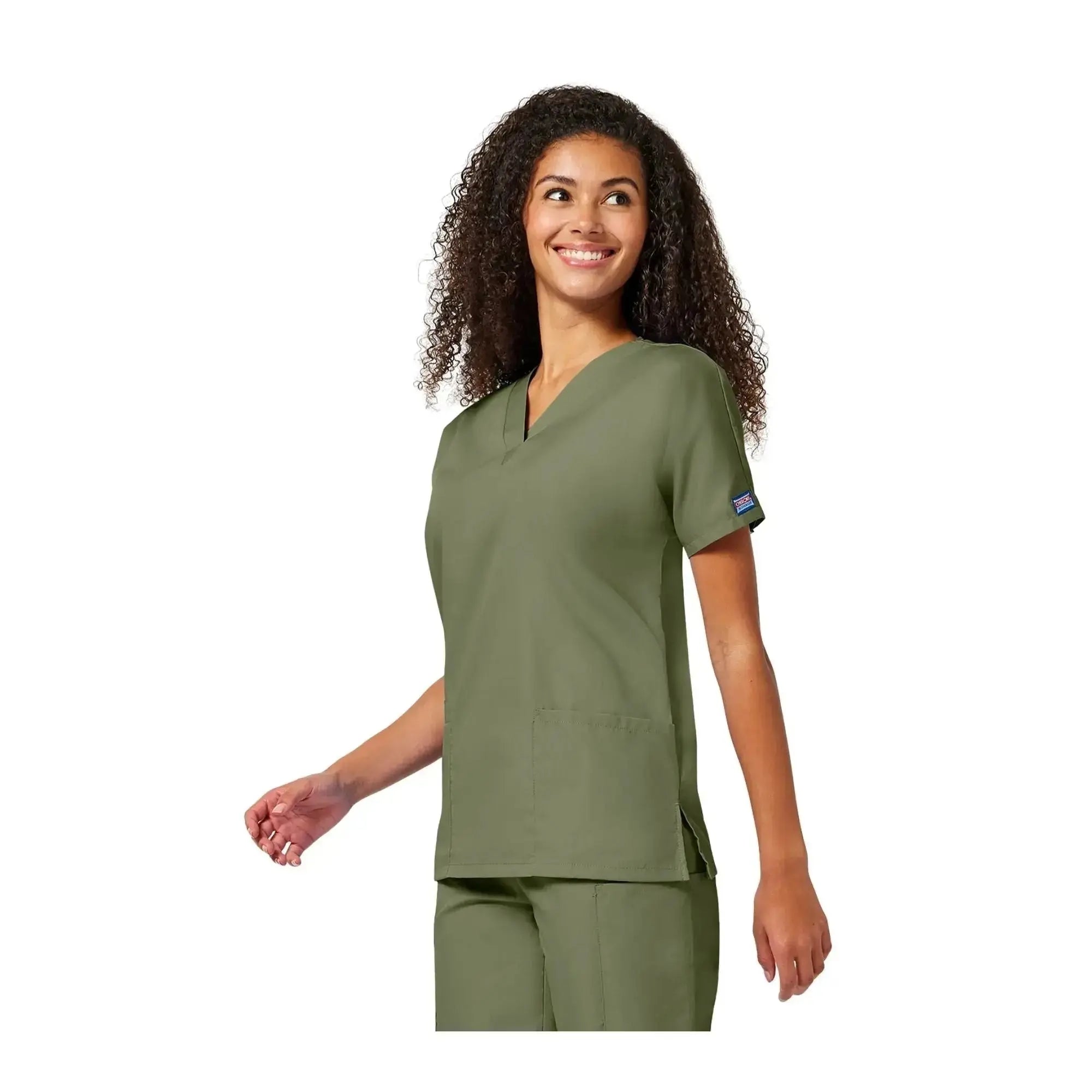 Guéthary - Tunique médicale - Col V - Manches courtes - Femme - Cherokee Cherokee Authentic Workwear 