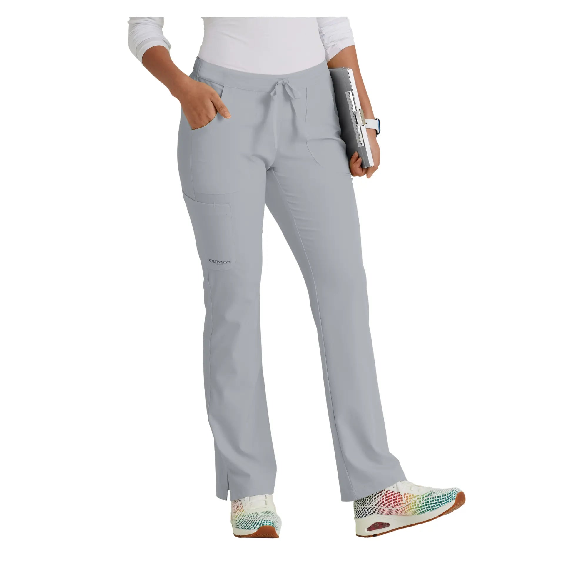Kora - Pantalon médical cargo - Femme - Skechers SKECHERS  Gris Clair / XL
