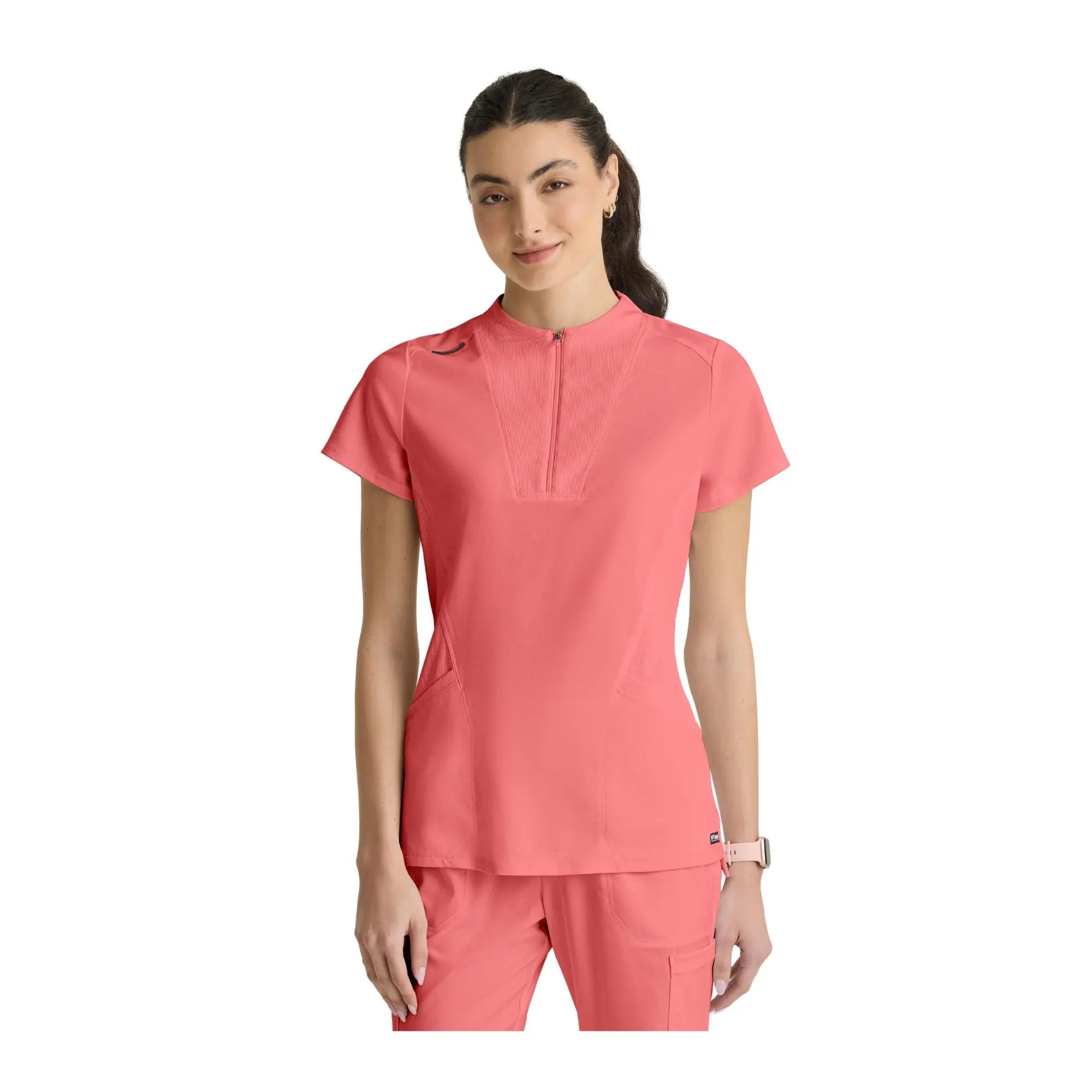Kristi - Tunique col montant zippé - Femme - Grey’s Anatomy Stretch Grey’s Anatomy 