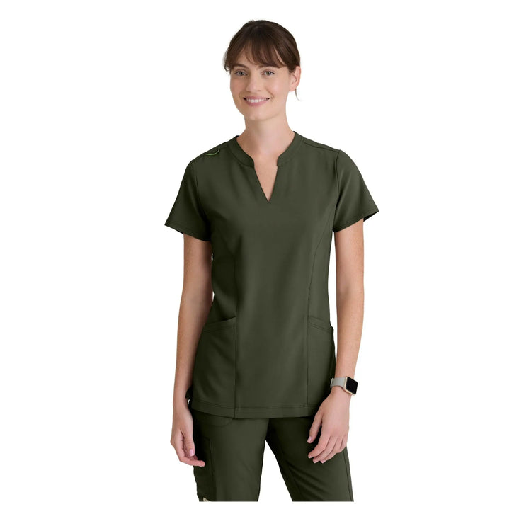 Louisa - Tunique col cranté - Femme - Grey’s Anatomy Evolve Grey’s Anatomy 