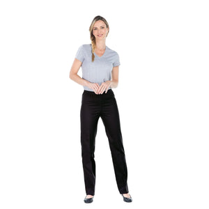 Manu - Pantalon Noir - Mixte - Ceinture élastique - Sans poche My Blouse 