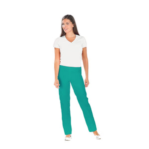 Manu - Pantalon Vert - Mixte - Ceinture élastique - Sans poche My Blouse 