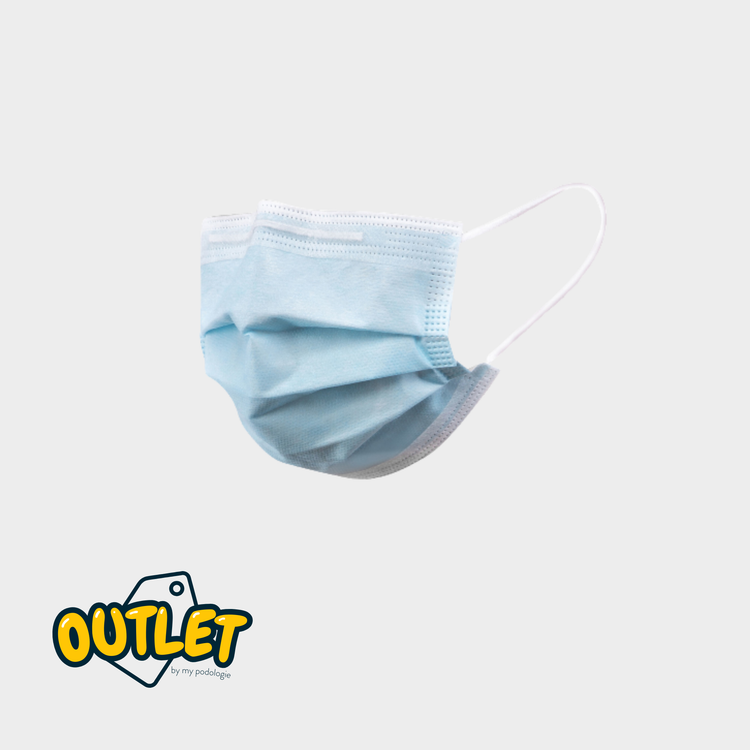 Masque chirurgical 3 plis de type II - 50 masques - My Podologie // Destockage Destockage 