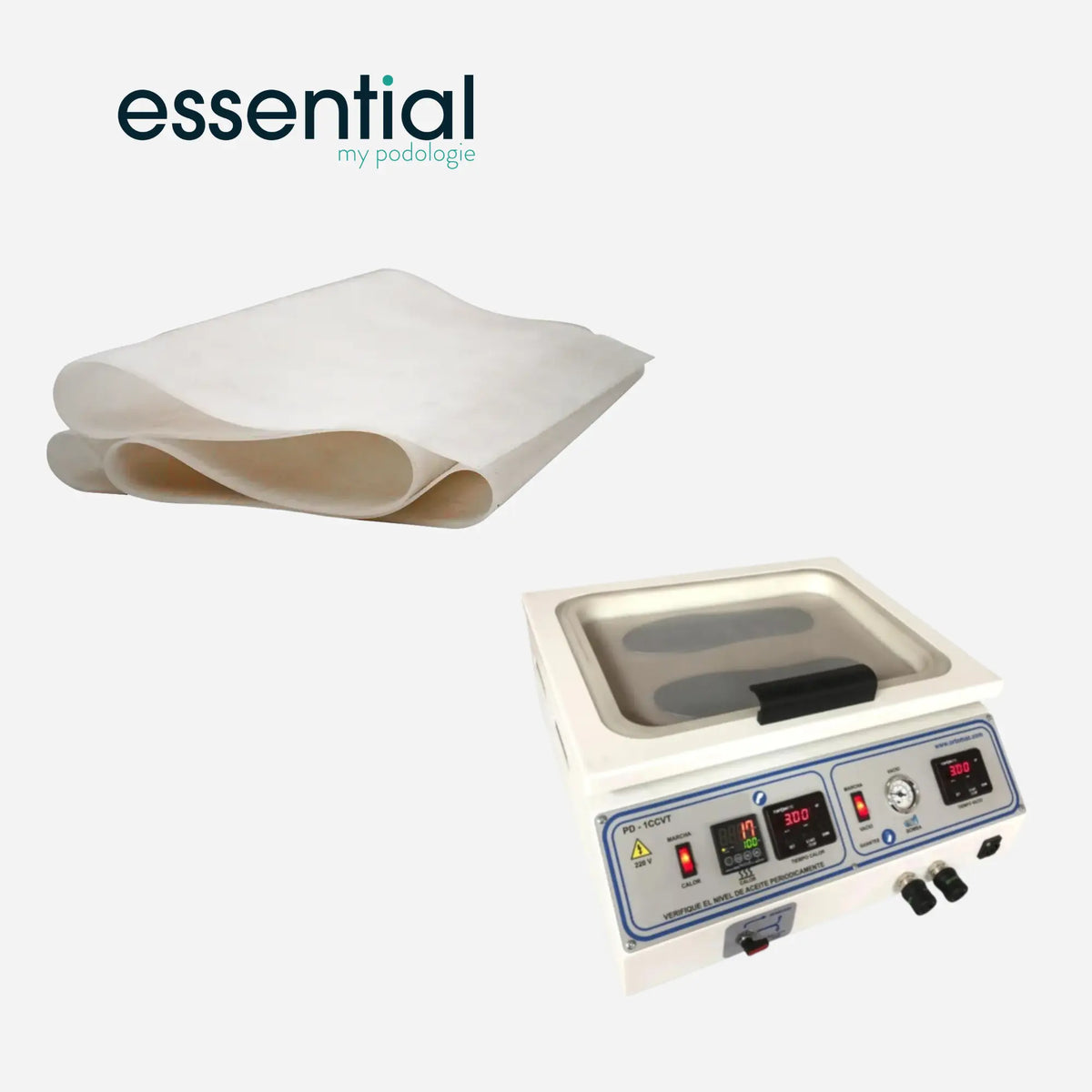 Membrane en silicone 1 mm pour plateforme de pressage - Essential by My Podologie Essential 