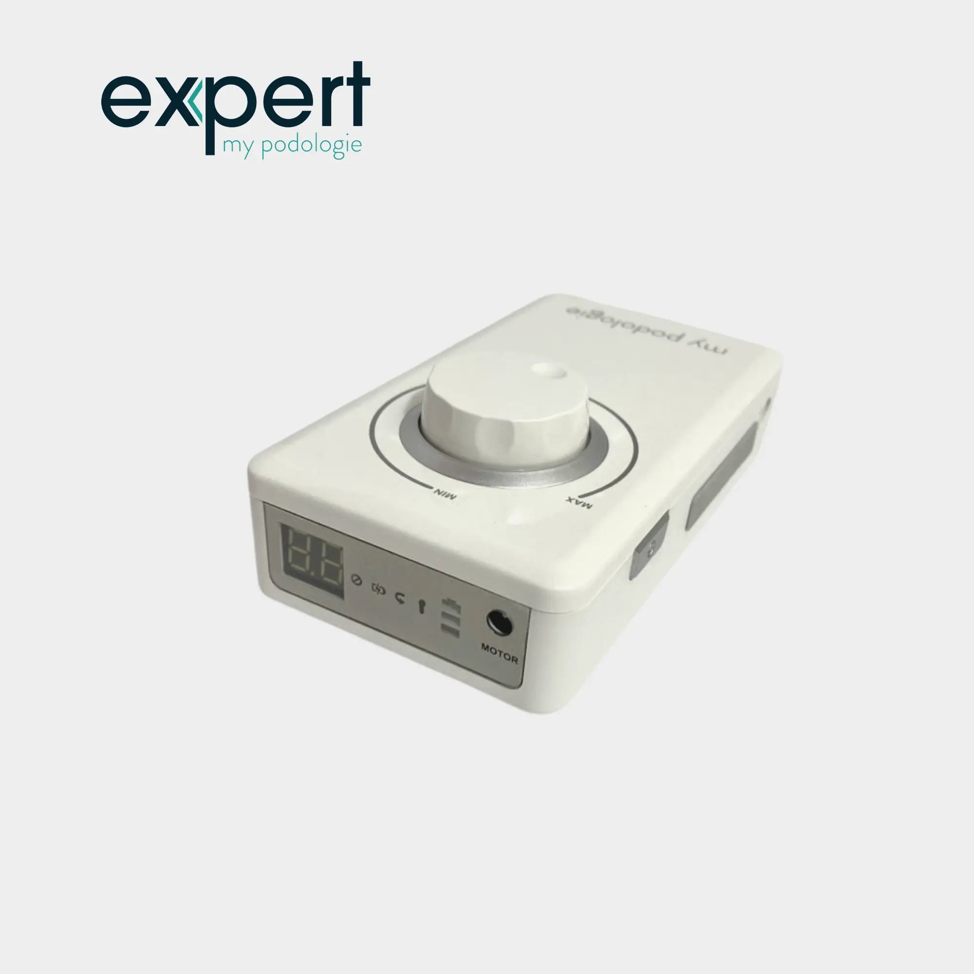 PODO38S portable micromotor - White - 30,000 rpm - With removable handpiece