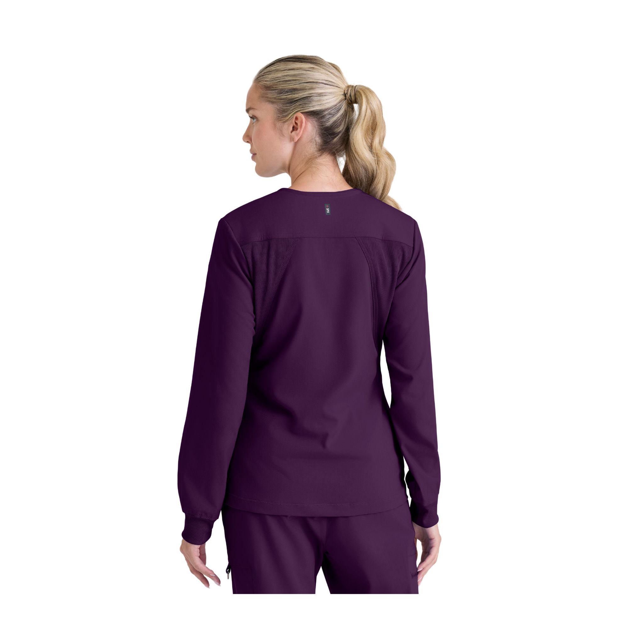 Mila - Veste médicale col rond - Femme - Grey's Anatomy Stretch Grey’s Anatomy 