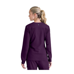 Mila - Veste médicale col rond - Femme - Grey's Anatomy Stretch Grey’s Anatomy 