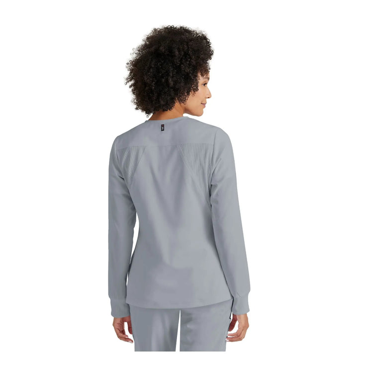 Mila - Round neck medical jacket - Women - Grey’s Anatomy Stretch Grey’s Anatomy 
