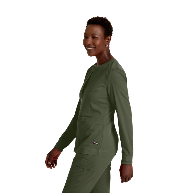 Millie - Veste médicale Zip - Femme - Grey’s Anatomy Stretch Grey’s Anatomy 