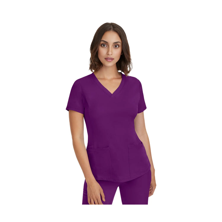 Monique - Tunique médicale - Col V - Femme - Healing Hands - 1 Healing Hands 