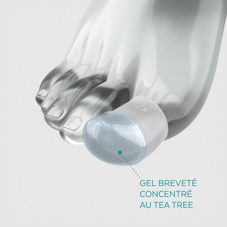 Mycose des ongles - Capuchon d'orteil Gel Tea Tree - Poderm Professional