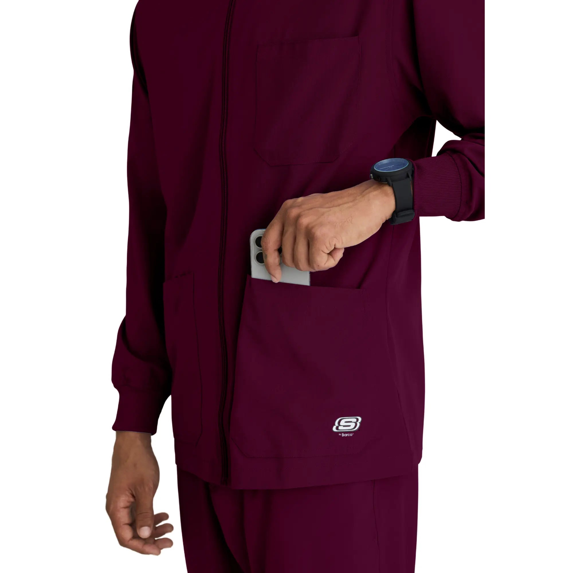 Oly - Veste médicale col rond - Homme - Skechers SKECHERS 