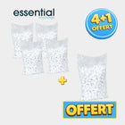 Pack 4+1 sachets de 700 boules de coton hydrophile - Essential by My Podologie