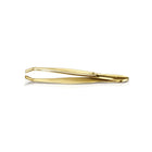 Gold tweezers - Length: 9.5 cm - Cutting edge: 3 mm - Ruck
