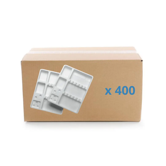 Plateaux de soin à usage unique avec compartiments - 3 formats - Carton de 400 My Podologie 