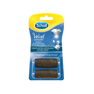 Recharge Rouleau Grain Extra-Exfoliant - Râpe de Pédicurie Électrique - Velvet Smooth - Scholl Scholl 