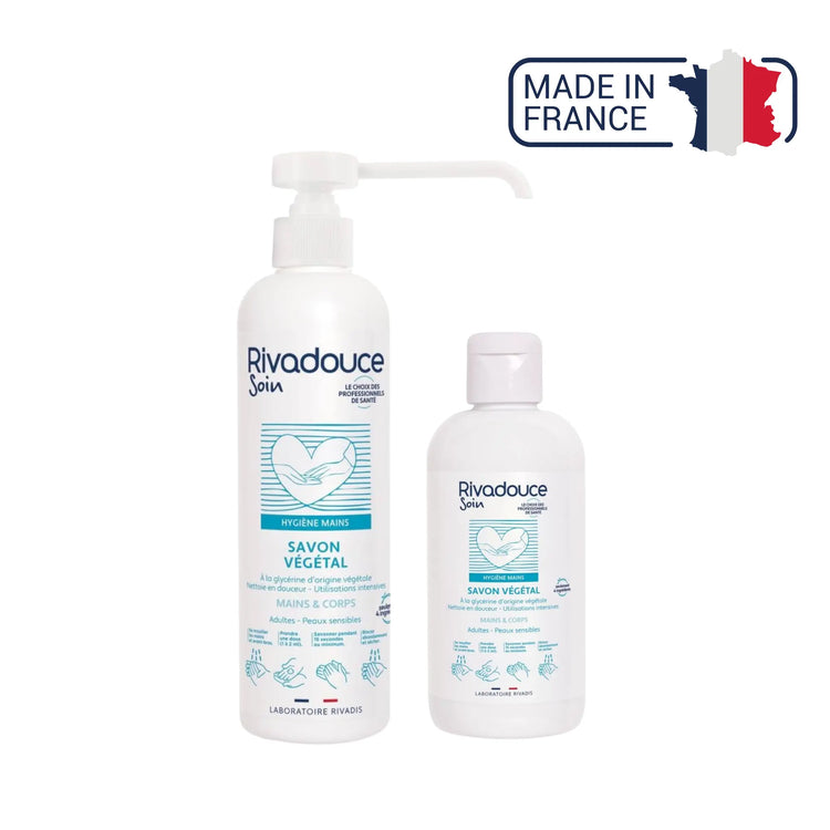 Savon Végétal - 2 contenances - Rivadouce Rivadouce 