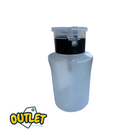 Flacon plastique distributeur à pompe pour liquide - 180 ml // Défaut